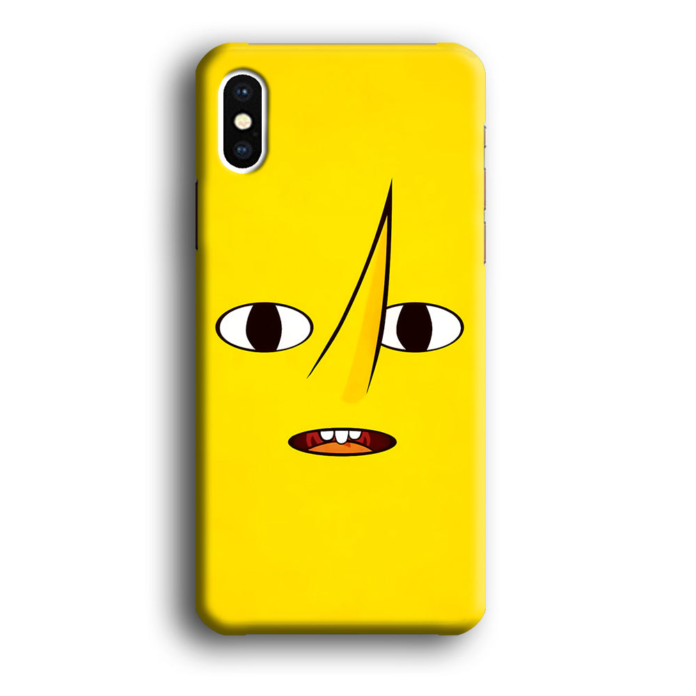 Lemongrab Adventure Time Face iPhone XS Case