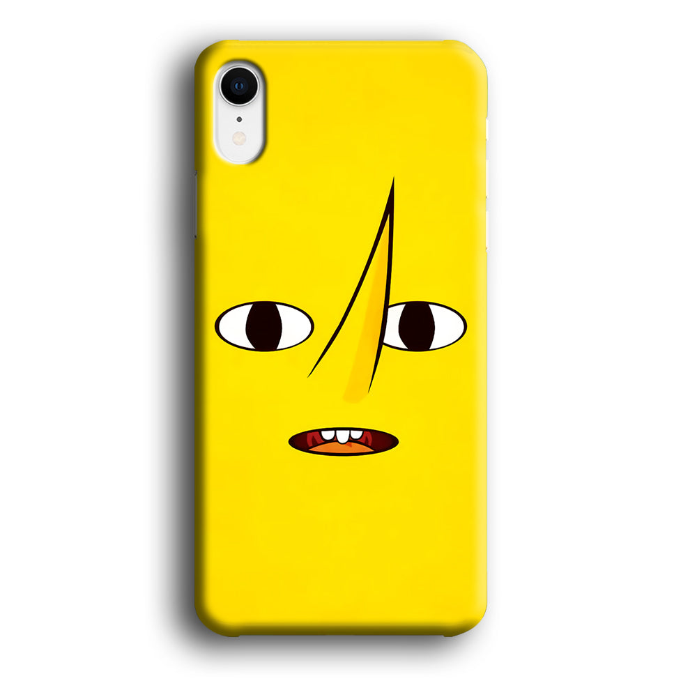 Lemongrab Adventure Time Face iPhone XR Case