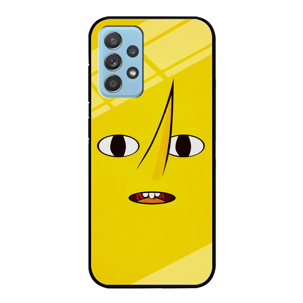 Lemongrab Adventure Time Face Samsung Galaxy A72 Case