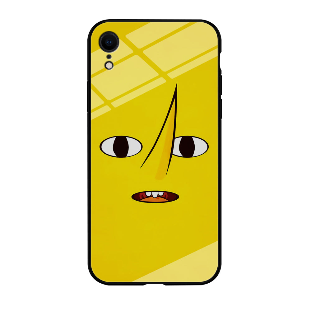 Lemongrab Adventure Time Face iPhone XR Case