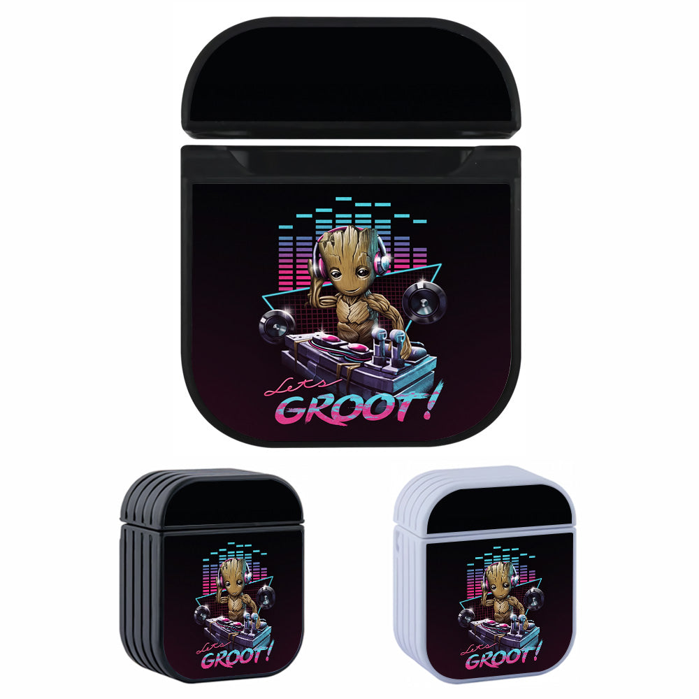 Lets Groot Playing DJ Apple Airpods Case