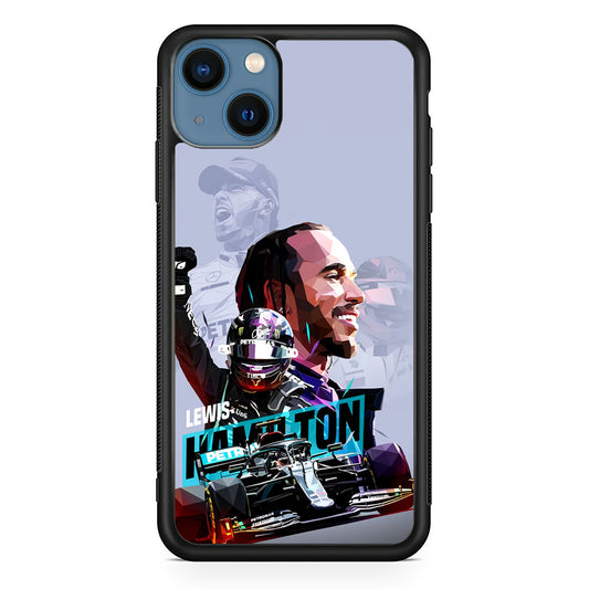Lewis Hamilton Formula 1 iPhone 15 Case - Carneyforia