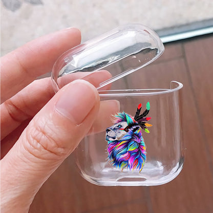 Lion Head Art Painting Apple Airpods Case