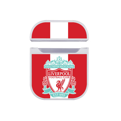 Liverpool FC Team Apple Airpods Case White