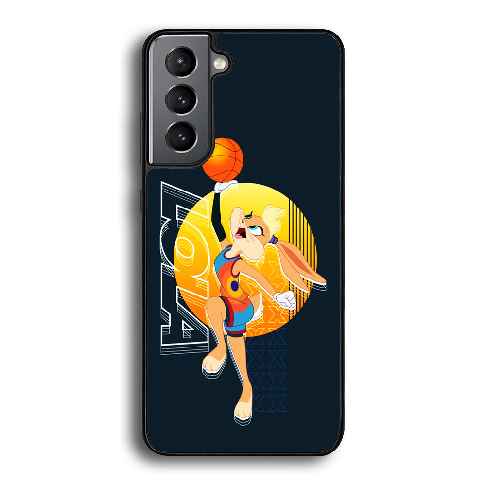 Lola Bunny Basket Mode Samsung Galaxy S21 Plus Case - Carneyforia