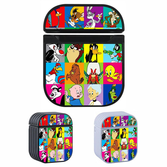 Looney Tunes All Characters Collage Apple Airpods Case