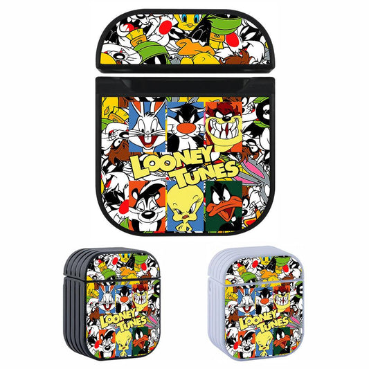 Looney Tunes Capturing the Entertainer's Face Apple Airpods Case