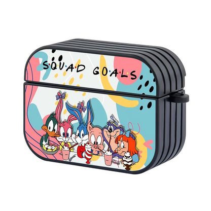 Looney Tunes Squad Goals Apple Airpods Pro Case Black