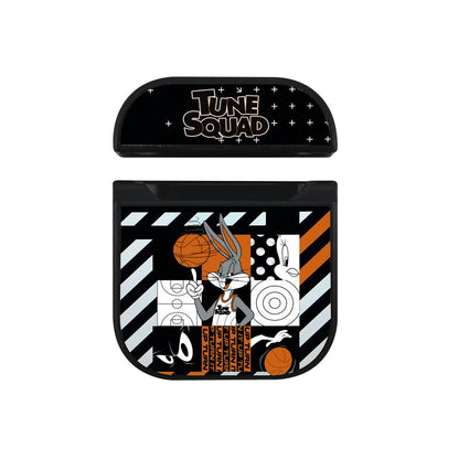 Looney Tunes Support Shadow Squad Apple Airpods Case Black