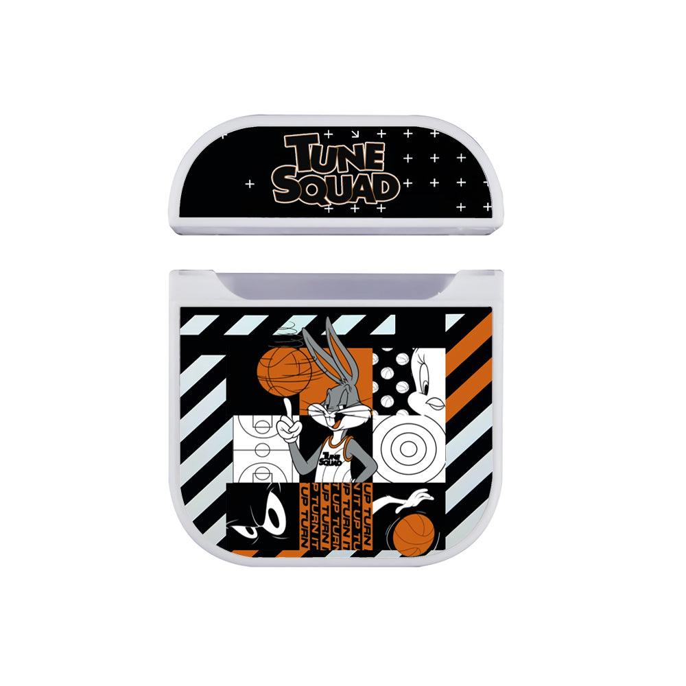 Looney Tunes Support Shadow Squad Apple Airpods Case White