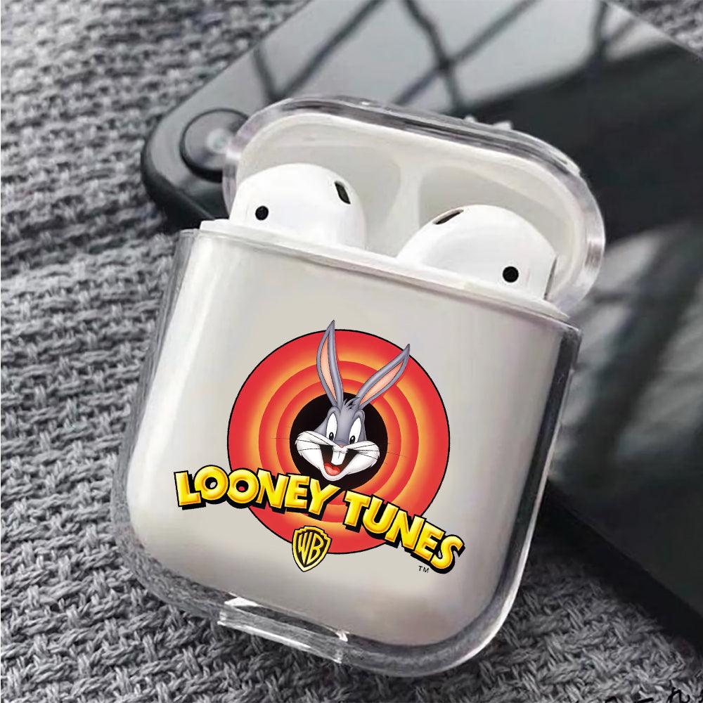 Looney Tune Bug Bunny Emblematic Apple Airpods Clear Case