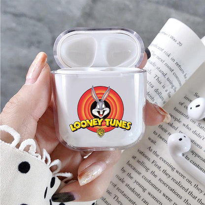 Looney Tune Bug Bunny Emblematic Apple Airpods Clear Case