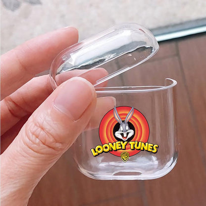 Looney Tune Bug Bunny Emblematic Apple Airpods Clear Case