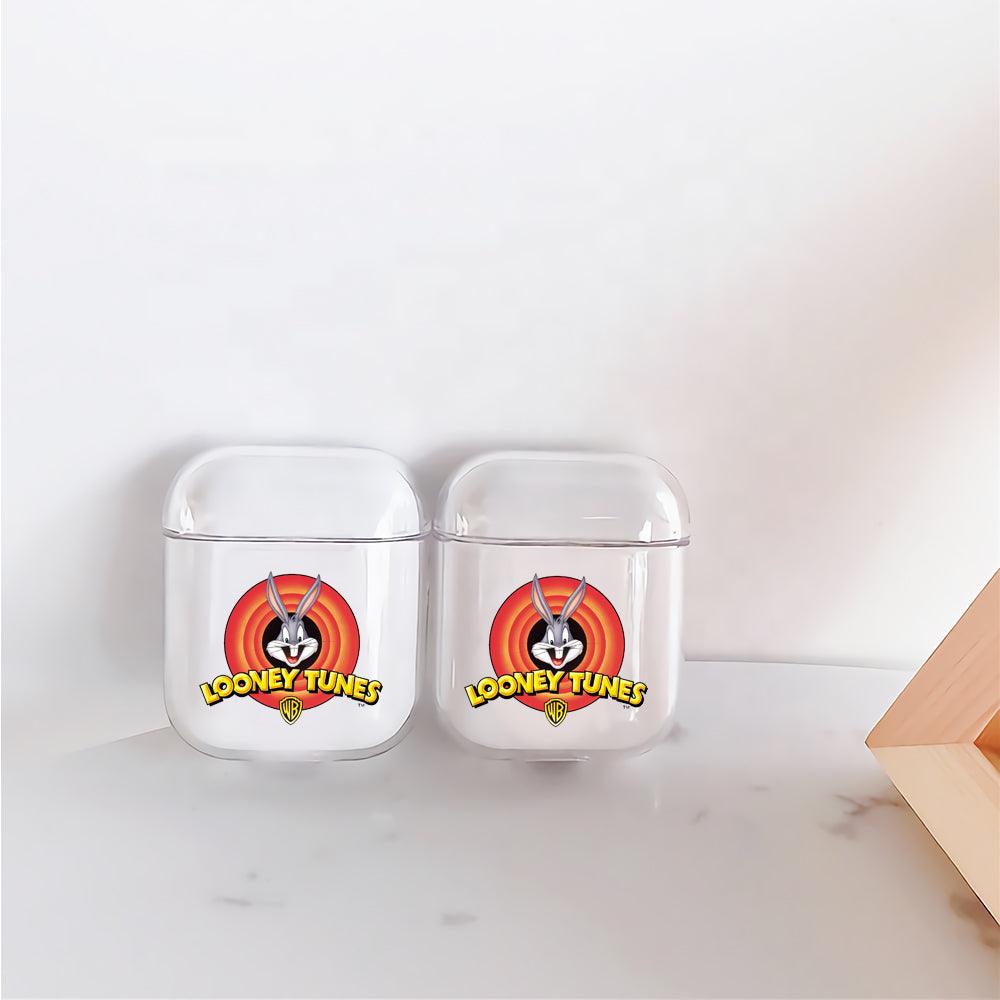 Looney Tune Bug Bunny Emblematic Apple Airpods Clear Case