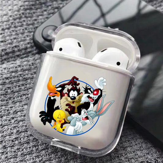 Looney Tunes Gang Apple Airpods Clear Case