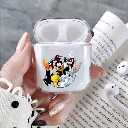 Looney Tunes Gang Apple Airpods Clear Case