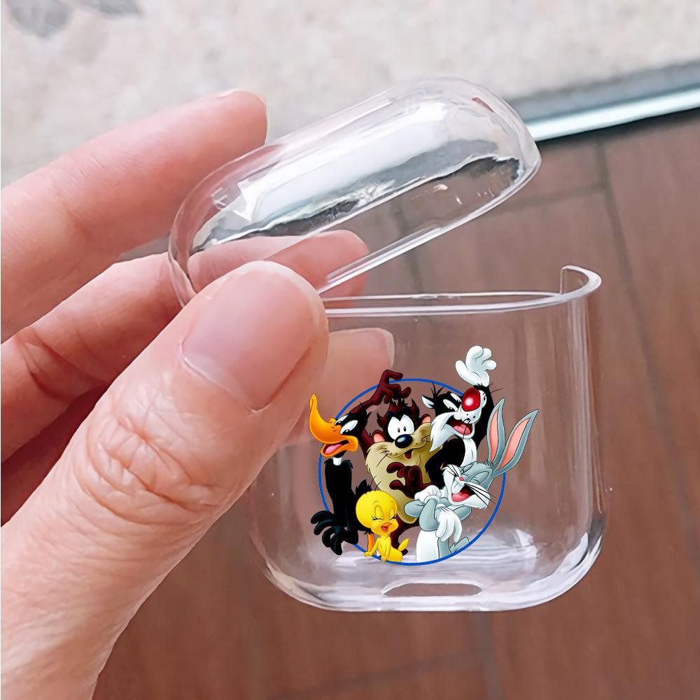 Looney Tunes Gang Apple Airpods Clear Case