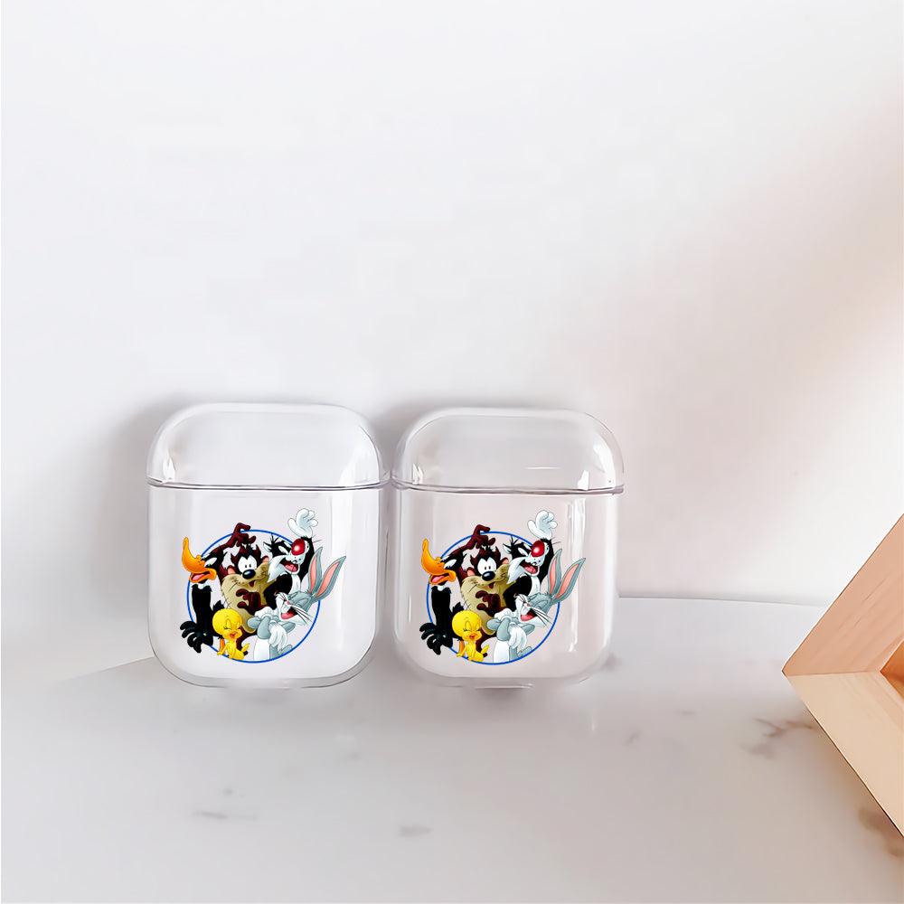 Looney Tunes Gang Apple Airpods Clear Case