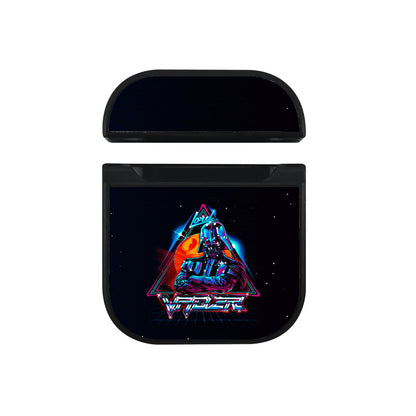 Lord Vader Star Wars Art Apple Airpods Case Black