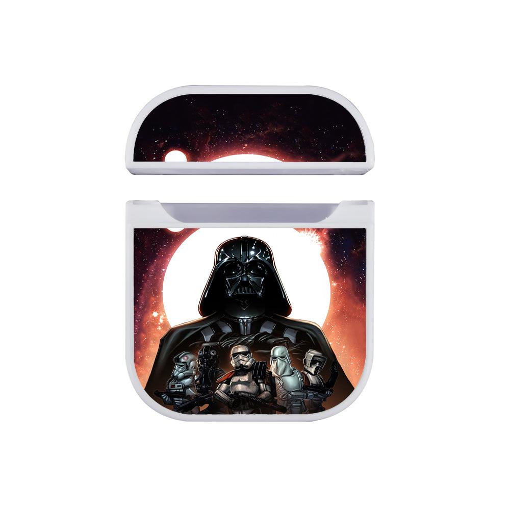 Lord Vader and His Troops Star Wars Apple Airpods Case White