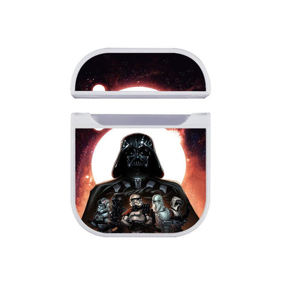 Lord Vader and His Troops Star Wars Apple Airpods Case White