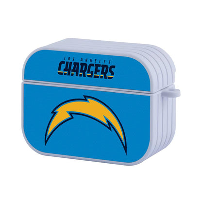 Los Angeles Chargers NFL Bold Flow Apple Airpods Pro 3 Case-White-Carneyforia