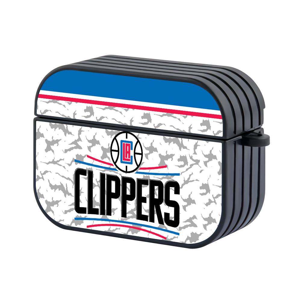 Los Angeles Clippers NBA Show Up the Logo Apple Airpods Pro 3 Case Black