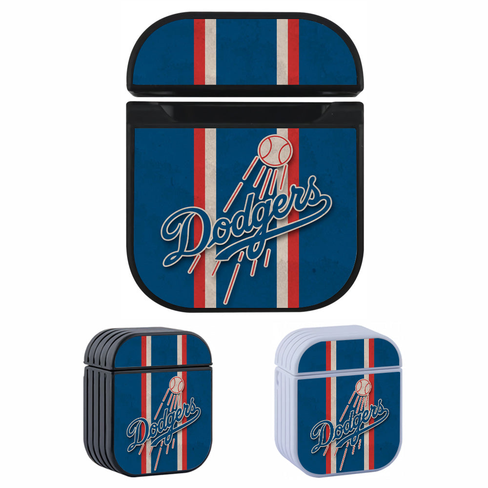 Los Angeles Dodgers Baseball Team Apple Airpods Case
