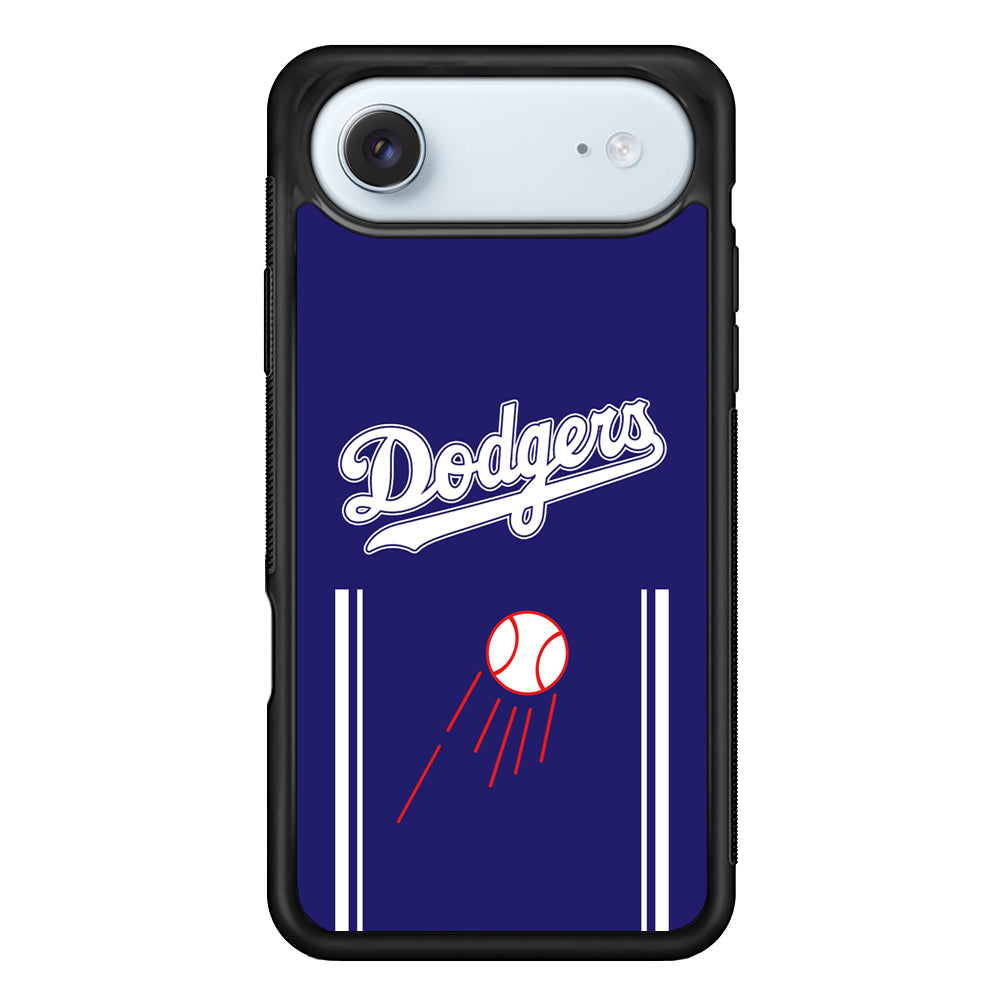 Los Angeles Dodgers Deep Blue Jersey iPhone 17 Air Case