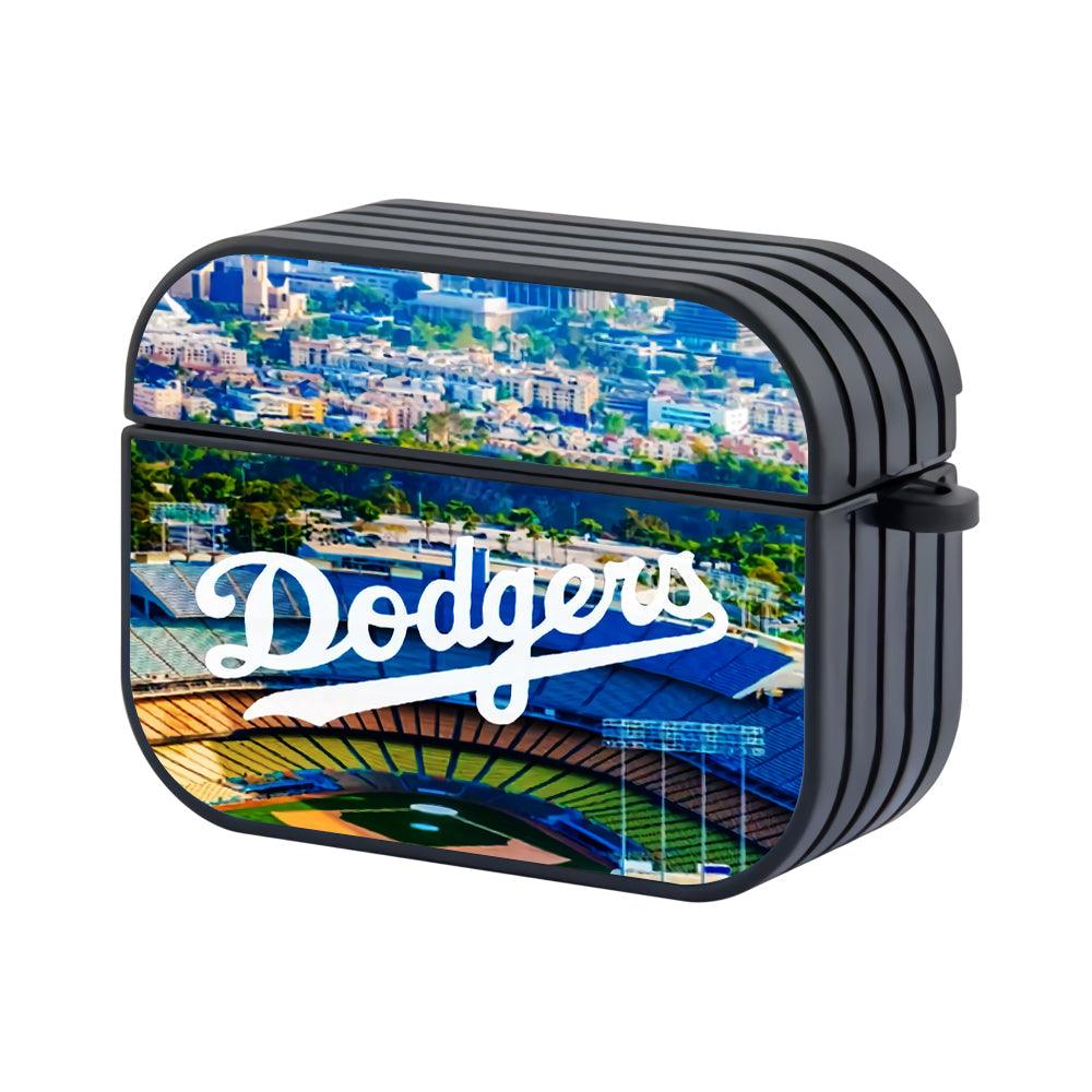 Los Angeles Dodgers Stadium Apple Airpods Pro 3 Case-Black-Carneyforia