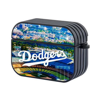 Los Angeles Dodgers Stadium Apple Airpods Pro 3 Case-Black-Carneyforia