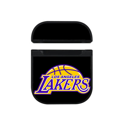 Los Angeles Lakers NBA Team Apple Airpods Case Black