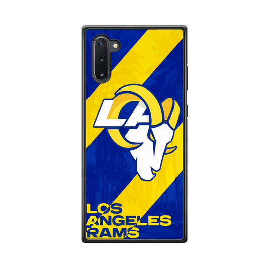 Los Angeles Rams Team Samsung Galaxy Note 10 Case