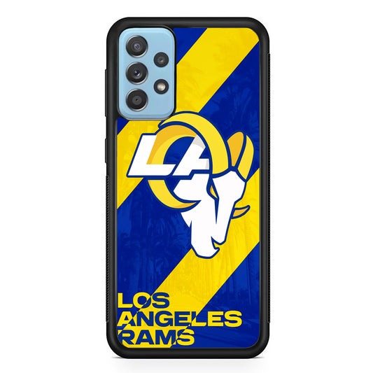 Los Angeles Rams Team Samsung Galaxy A72 Case