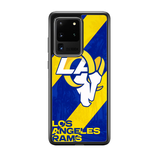 Los Angeles Rams Team Samsung Galaxy S20 Ultra Case