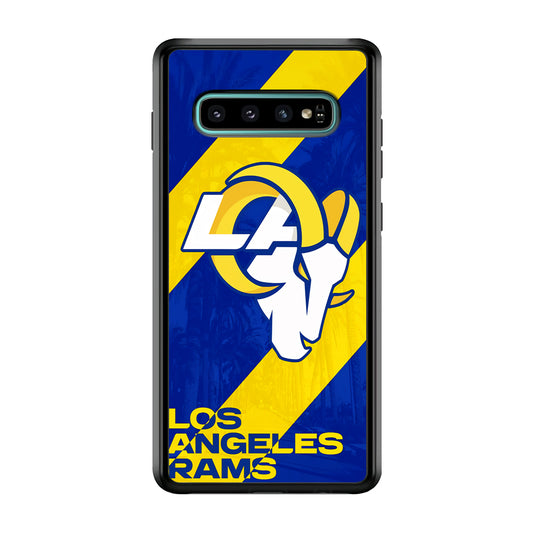 Los Angeles Rams Team Samsung Galaxy S10 Case