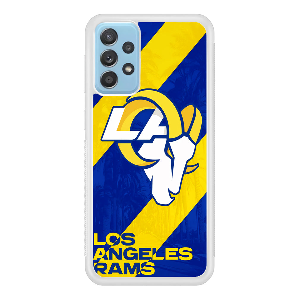 Los Angeles Rams Team Samsung Galaxy A52 Case