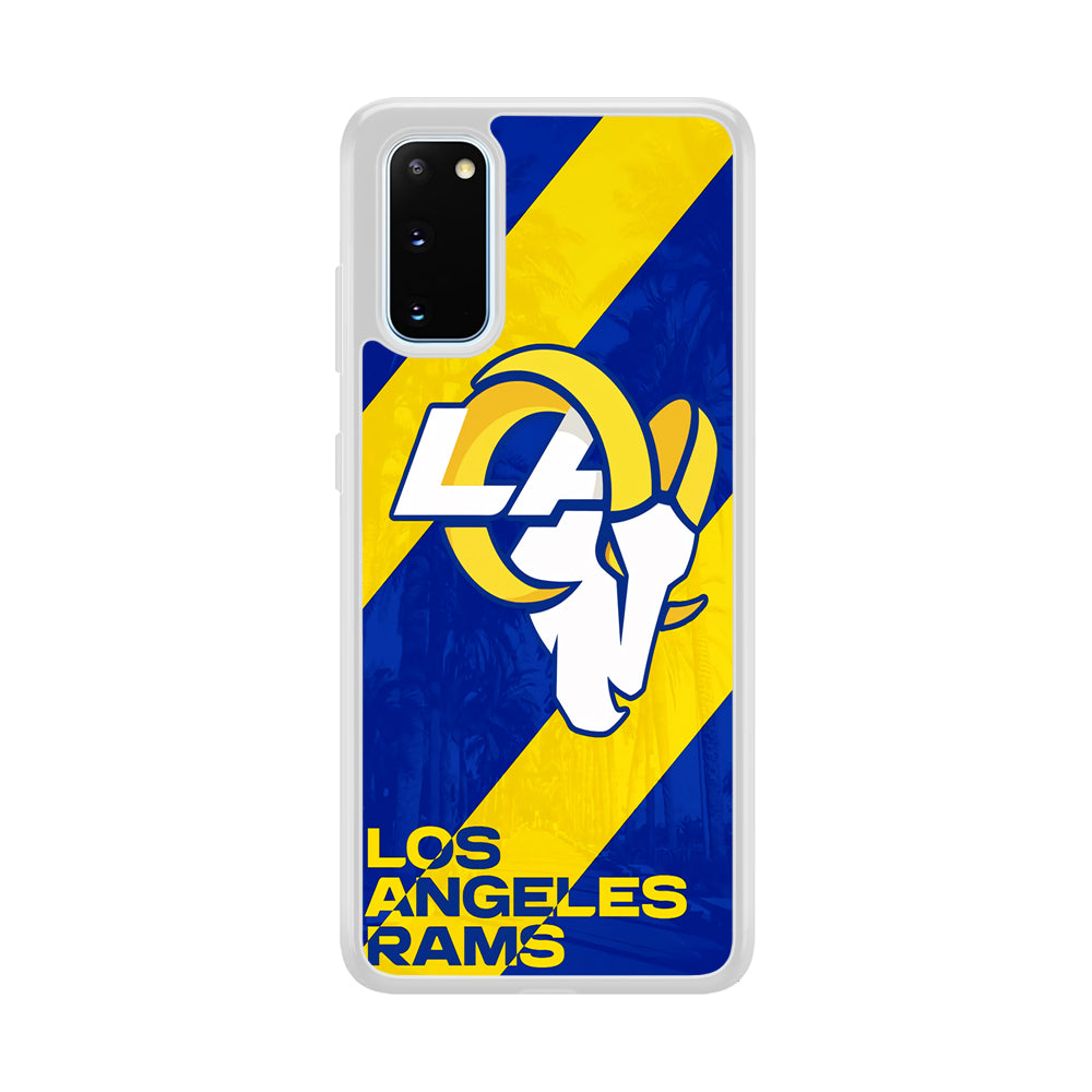 Los Angeles Rams Team Samsung Galaxy S20 Case