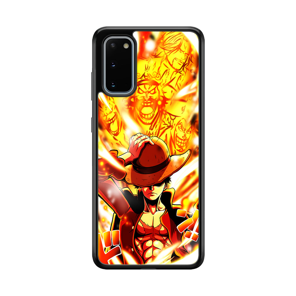 Luffy One Piece Moment Of Comeback Samsung Galaxy S20 Case