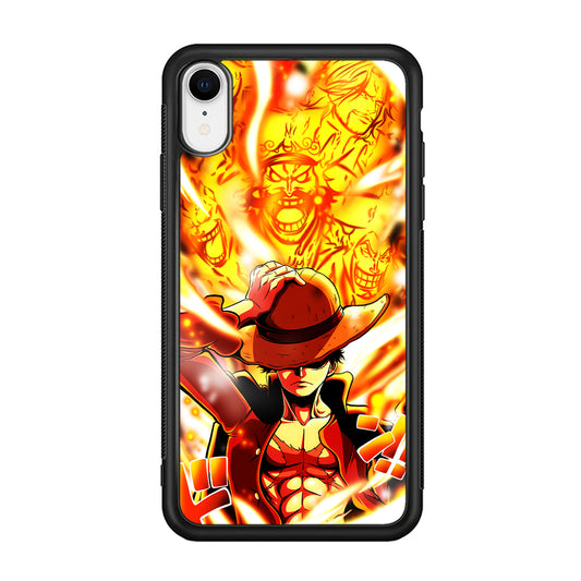 Luffy One Piece Moment Of Comeback iPhone XR Case