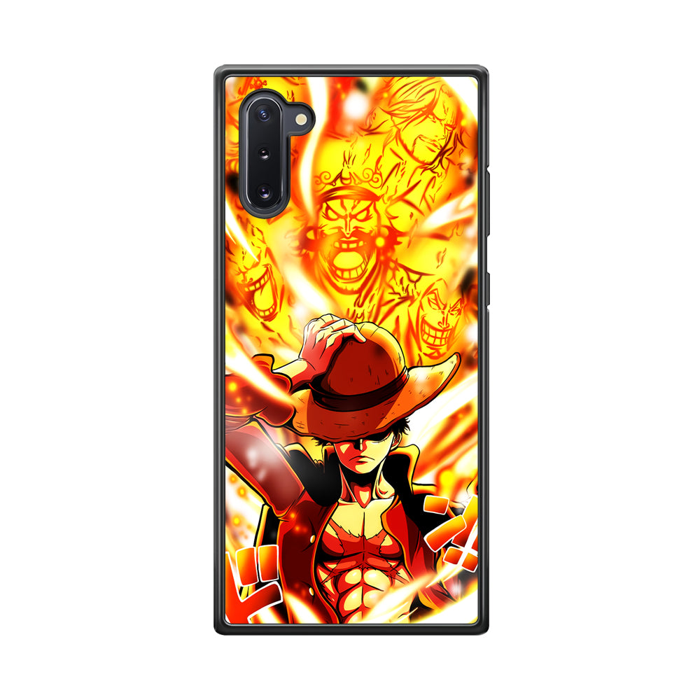 Luffy One Piece Moment Of Comeback Samsung Galaxy Note 10 Case