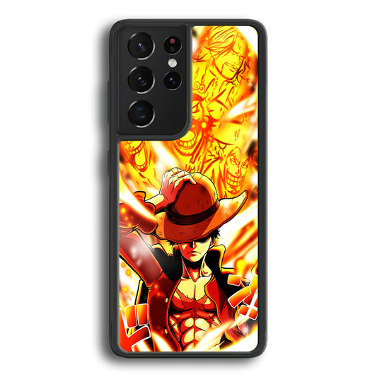 Luffy One Piece Moment Of Comeback Samsung Galaxy S21 Ultra Case