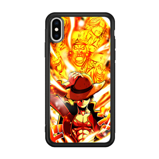 Luffy One Piece Moment Of Comeback iPhone X Case