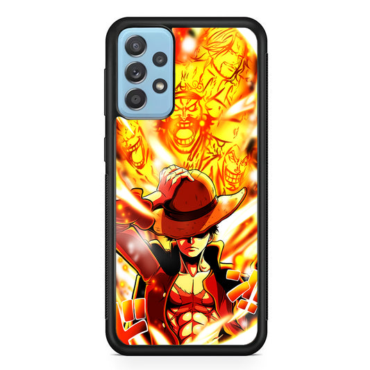 Luffy One Piece Moment Of Comeback Samsung Galaxy A52 Case