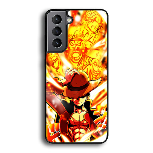 Luffy One Piece Moment Of Comeback Samsung Galaxy S21 Plus Case - Carneyforia