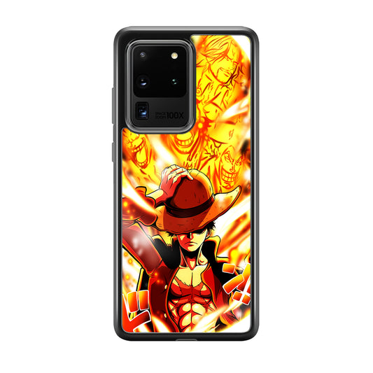 Luffy One Piece Moment Of Comeback Samsung Galaxy S20 Ultra Case