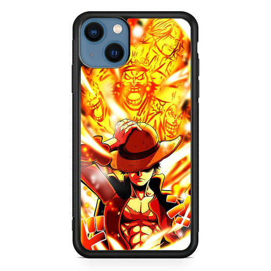 Luffy One Piece Moment Of Comeback iPhone 14 Plus Case - Carneyforia