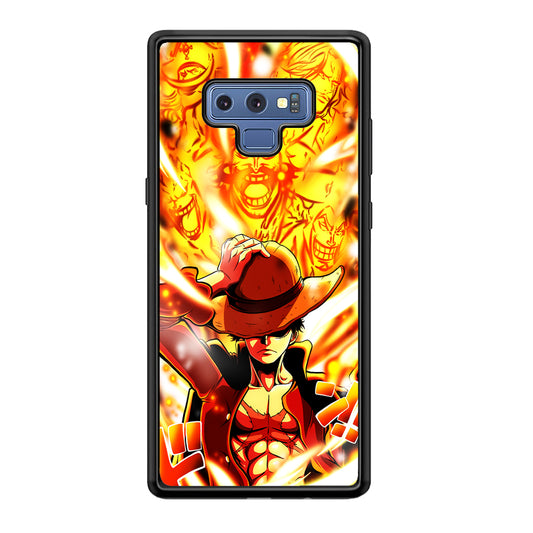 Luffy One Piece Moment Of Comeback Samsung Galaxy Note 9 Case
