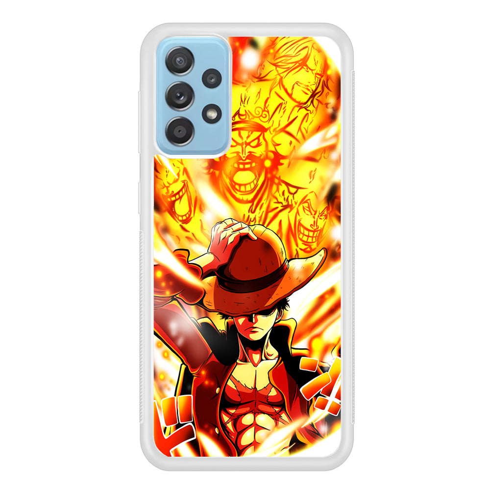 Luffy One Piece Moment Of Comeback Samsung Galaxy A72 Case