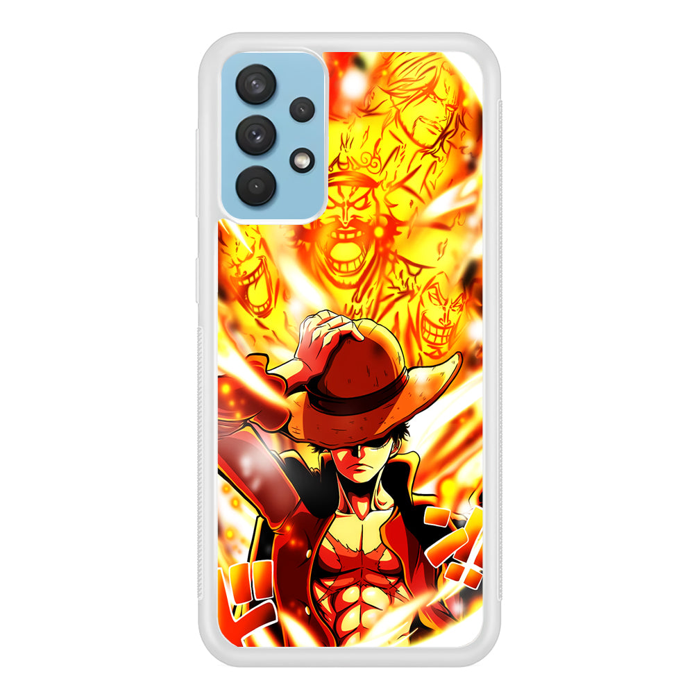 Luffy One Piece Moment Of Comeback Samsung Galaxy A32 Case